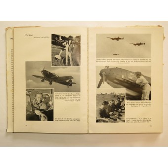Almanac of the german Luftwaffe, rare issue from 1940 year. Espenlaub militaria